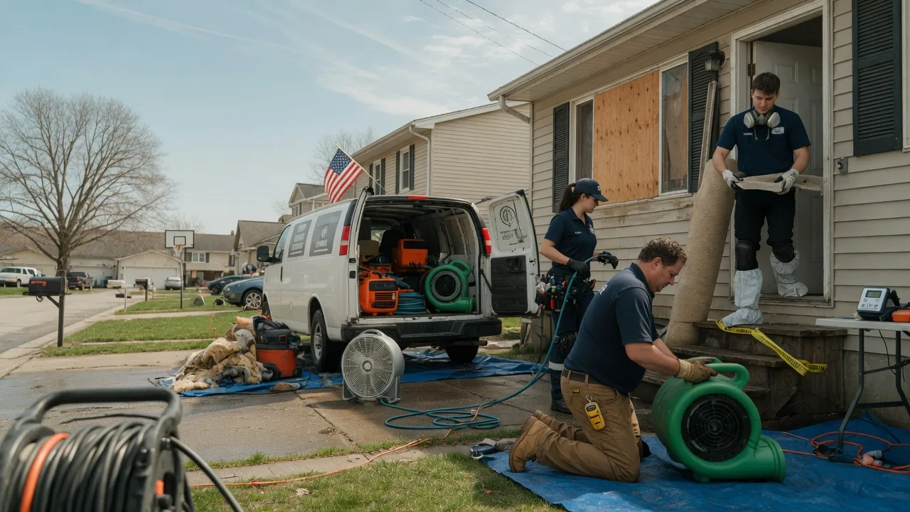 Water Damage Restoration in Fremont, OH near me